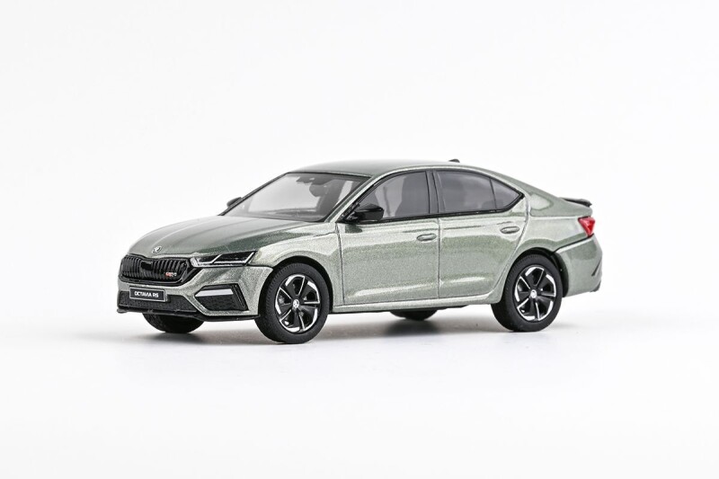 Abrex Škoda Octavia IV RS 1:43 Zelená Agave Metalíza